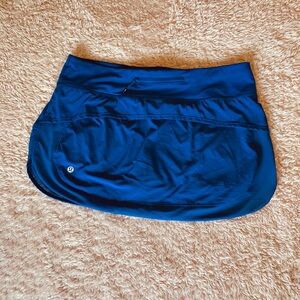 Lululemon Athletic Skort size 8 - Jet Stream Blue